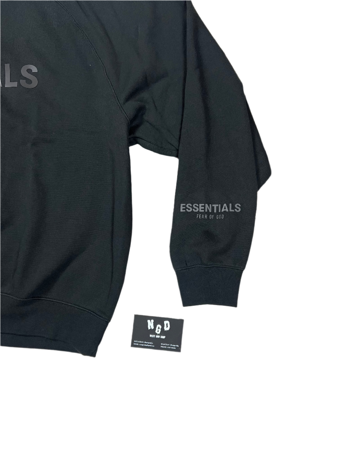 Essentials Fear of God Crewneck Black