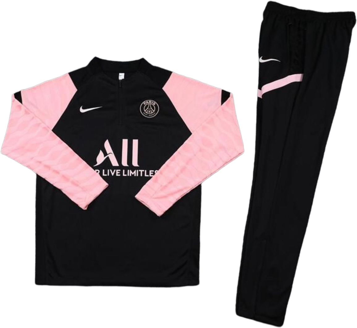Vleugels deugd donderdag Nike x PSG Tracksuit Pink & Black Full-Set – nextgendrip