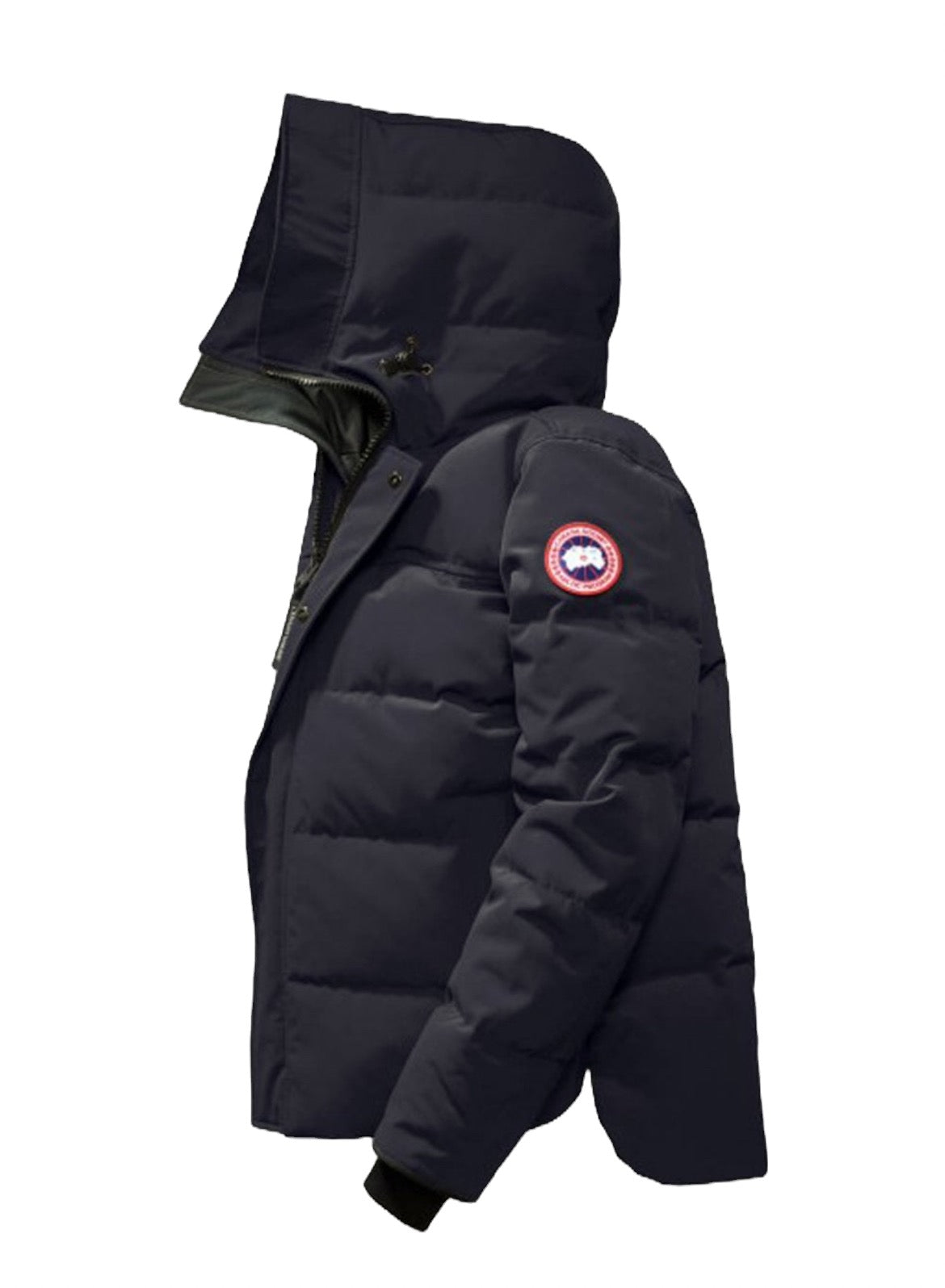 Canada Goose Macmillan Black Jacket Red Badge