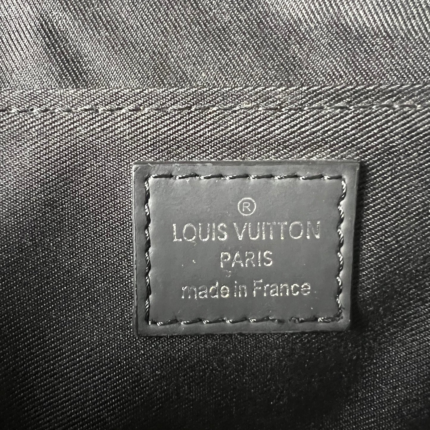 Louis Vuitton Men's Messenger Bag Black