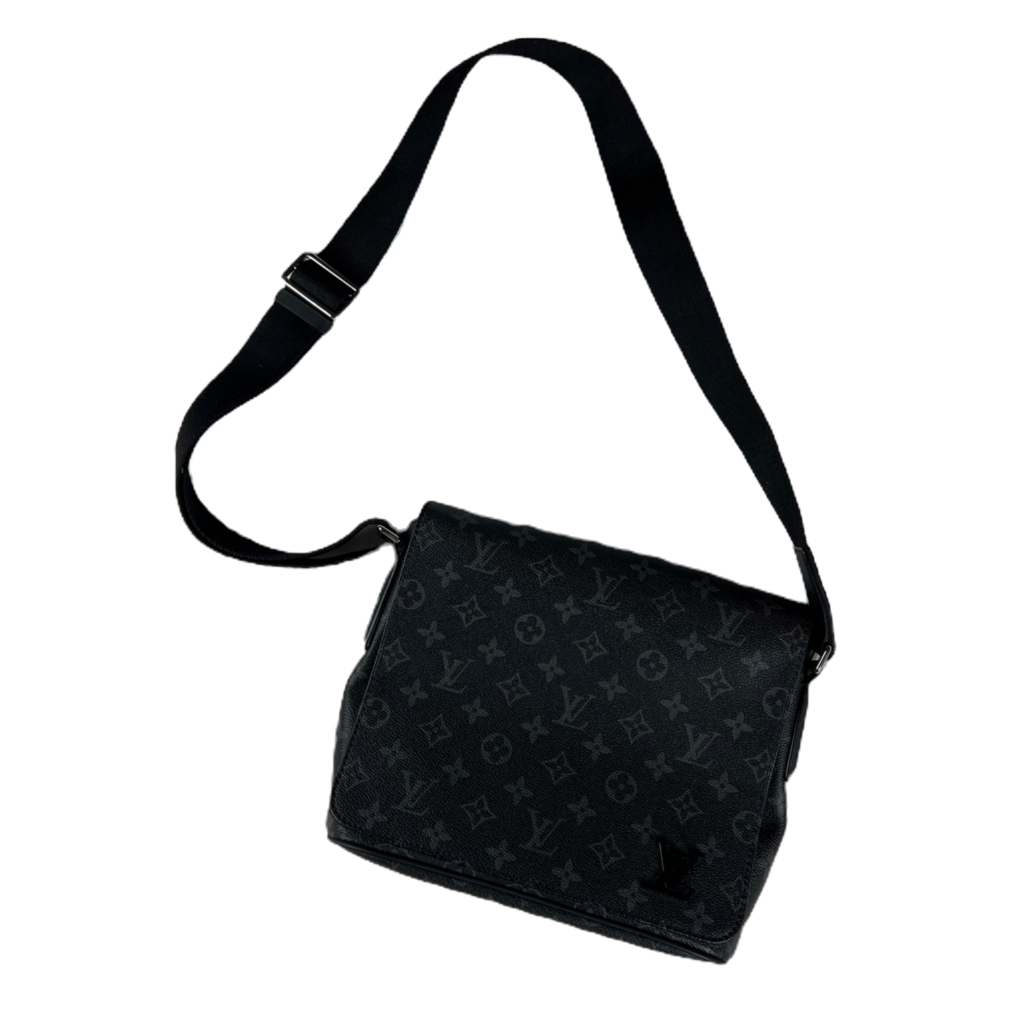 Louis Vuitton Men's Messenger Bag Black