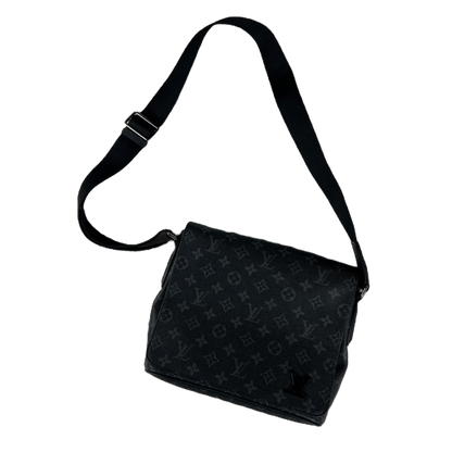 Louis Vuitton Men's Messenger Bag Black