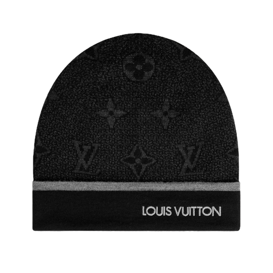 Louis Vuitton Beanie Monogram Eclipse LV Hat