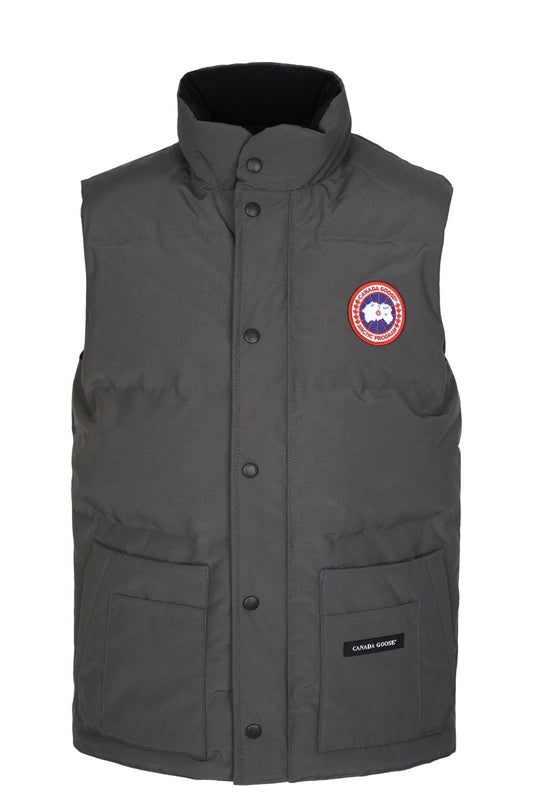 Canada Goose Body Warmer Grey Gilet Red Badge