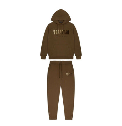 Trapstar Chenille Decoded Hooded Tracksuit - Earth Edition